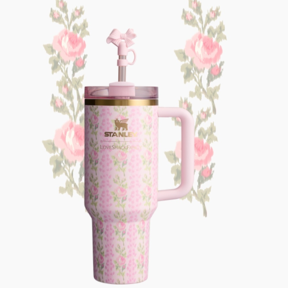 THE STANLEY X LOVESHACKFANCY QUENCHER | 40 OZ